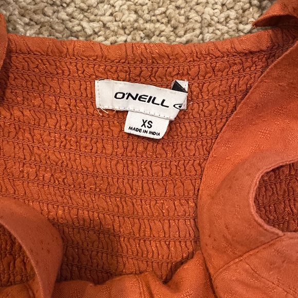 O’Neill Orange Womens Jumpsuit - Picture 2 of 2